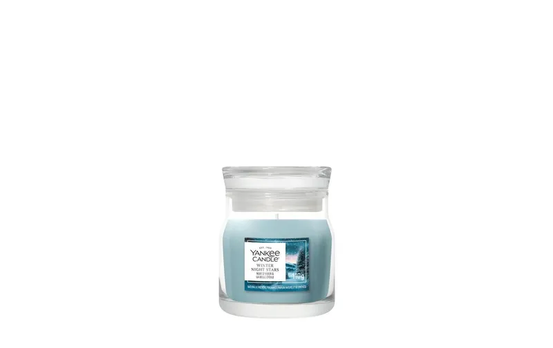 Yankee Candle Signature Duftkerze Winter Night Stars Signature Small Jar