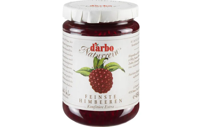 D'arbo Himbeer Konfitüre Extra, naturrein