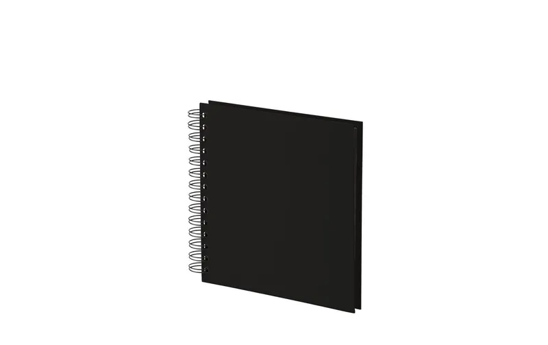 Rössler Fotoalbum S.O.H.O. Schwarz, 180 x 180 mm Schwarz