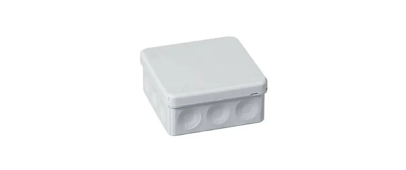 ABB Abzweigdose Ensto AP, nass IP65, Grau 80 x 80 x 35 mm