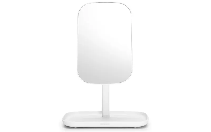 Brabantia Kosmetikspiegel ReNew mit Ablageschale, blanc