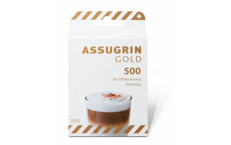 Assugrin Süssfabric Gold Nachfüllpackung 500 pieces