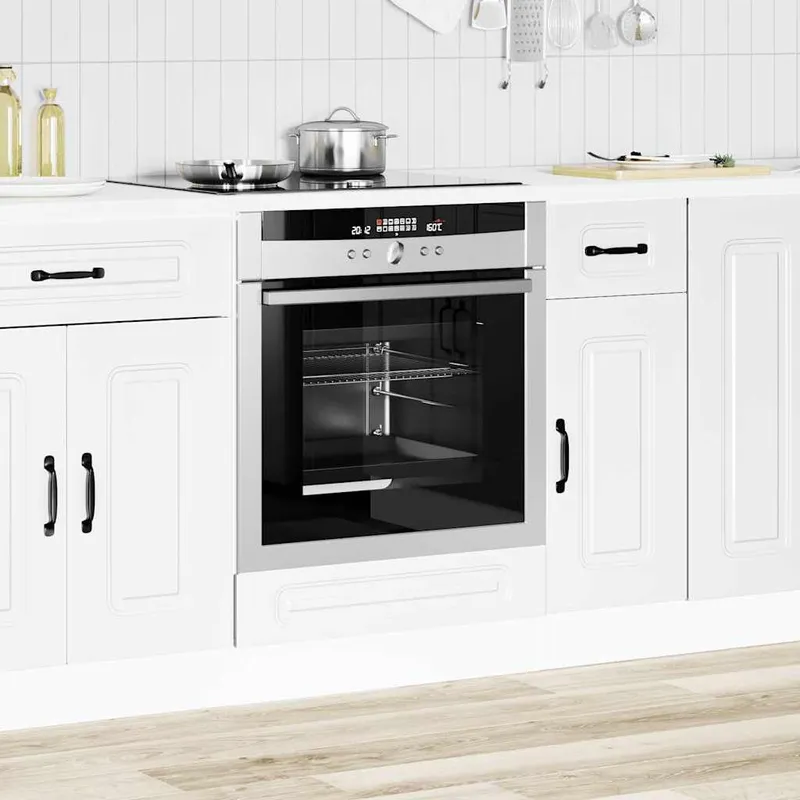Herdumbauschrank Kalmar white engineered wood