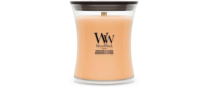 Woodwick Duftkerze Tangerine & Citron Medium Jar