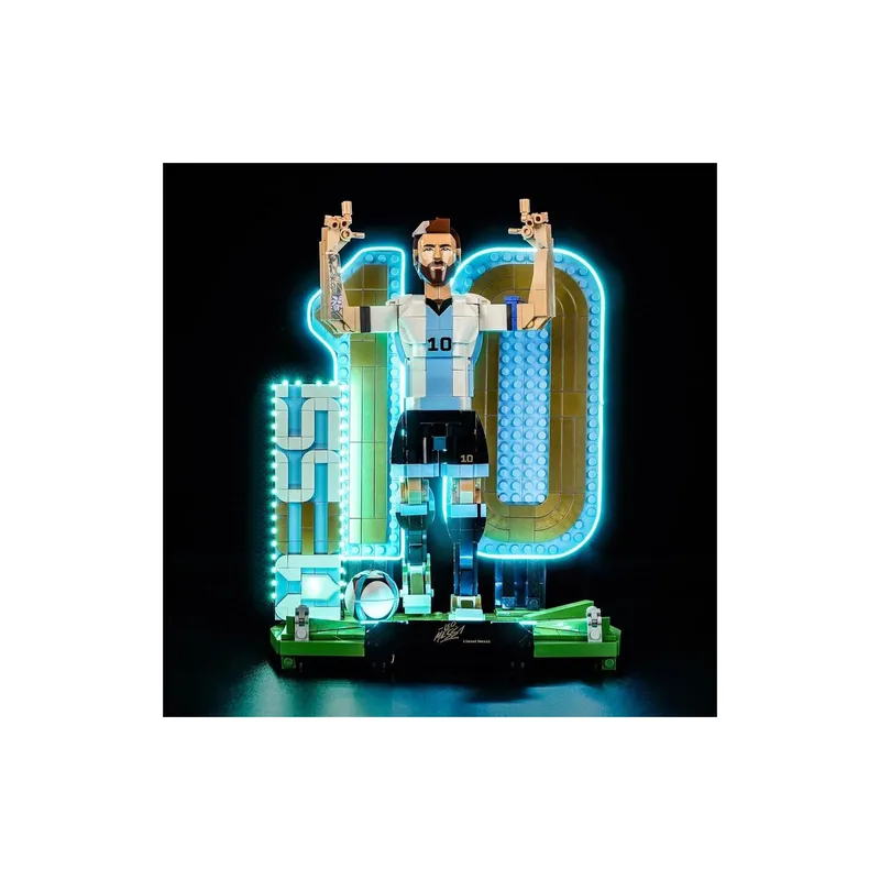 BrickBling BB LED Beleuchtungs-Set pour LEGO® 43015 Lionel Messi