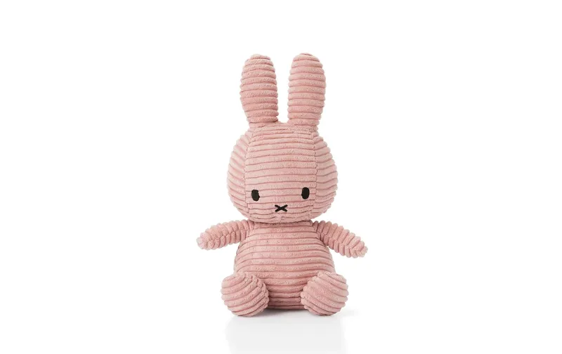 Bon Ton Toys Miffy ECO Kordsamt rosa 23 cm