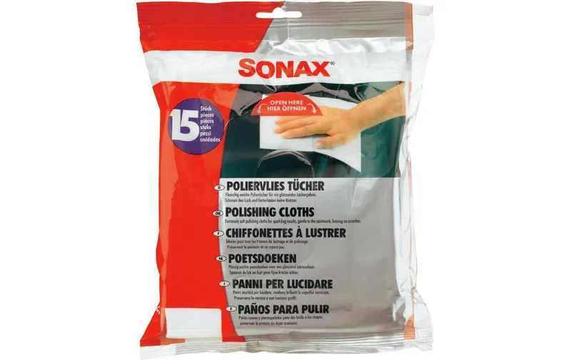 Sonax Poliervlies 15 pezzi