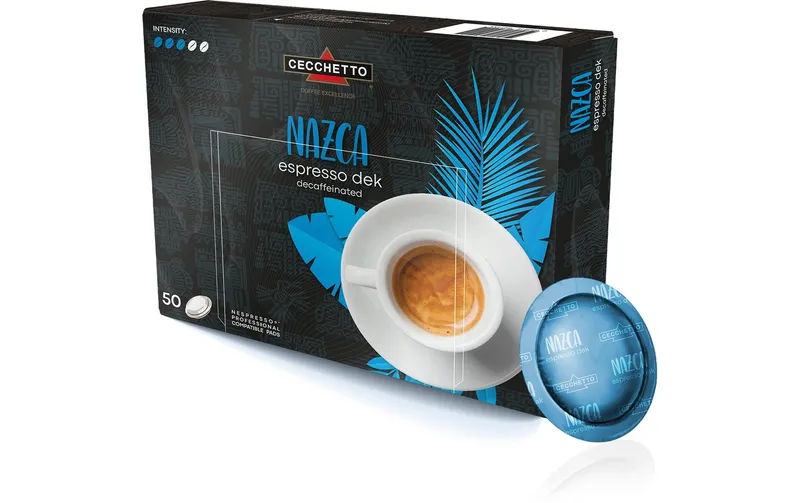 CECCHETTO Professional Pads Nazca Espresso DEK 50 Stück