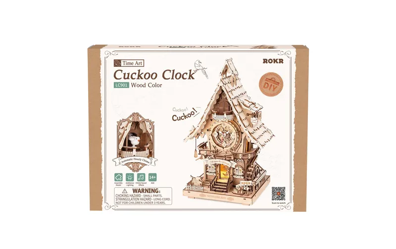 ROKR Bausatz Kuckucksuhr