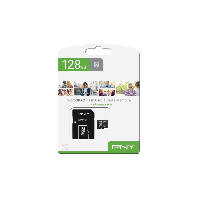 PNY microSDXC-Karte Performance Plus 128 GB