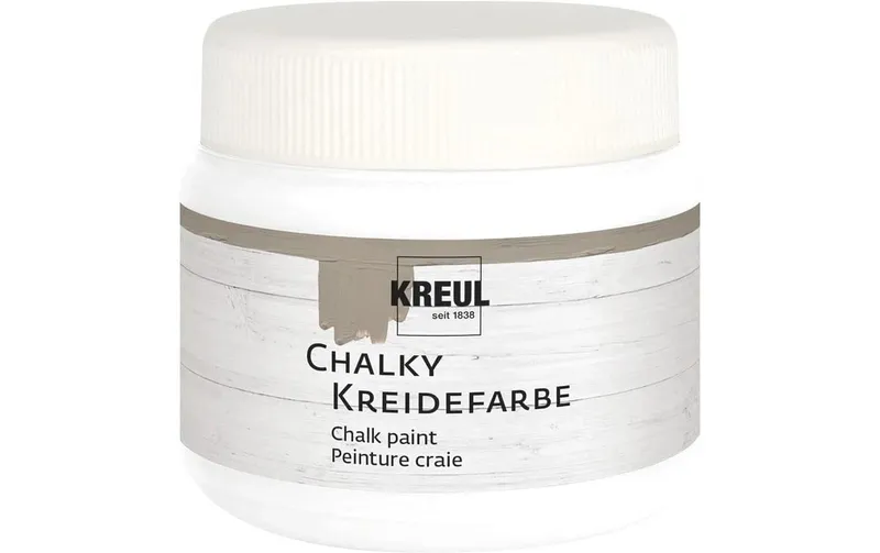 Kreul Kreidefarbe Chalky Snow White, 150 ml