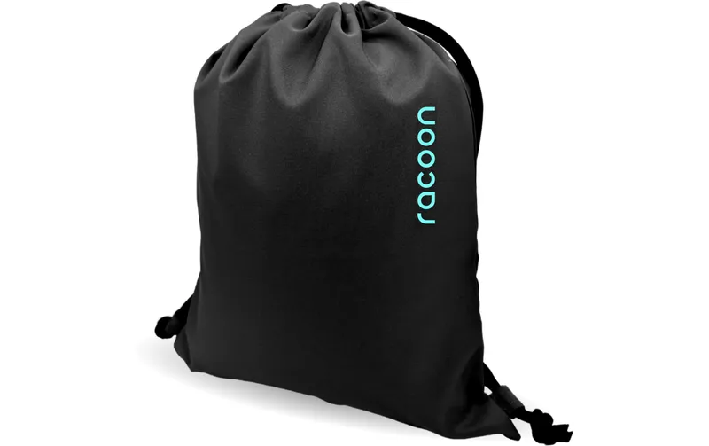 Racoon Turnsack Sportbag XL black/Mint, 40 x 48 cm