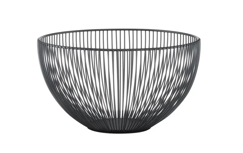 Zeller Present Früchtekorb hoch, black
