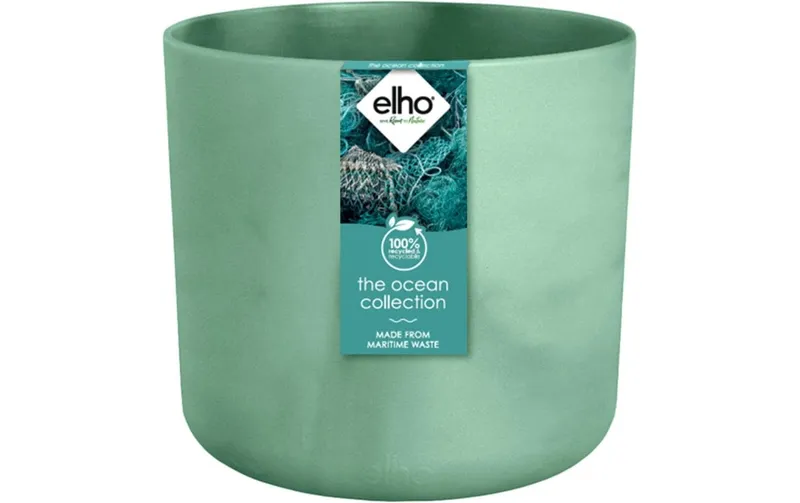Elho Blumentopf The Ocean 3.7 l, Pazifikgrün