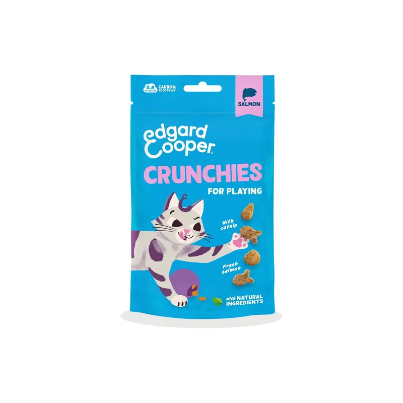 Edgard & Cooper Katzen-Snack Crunchies Lachs 50 g