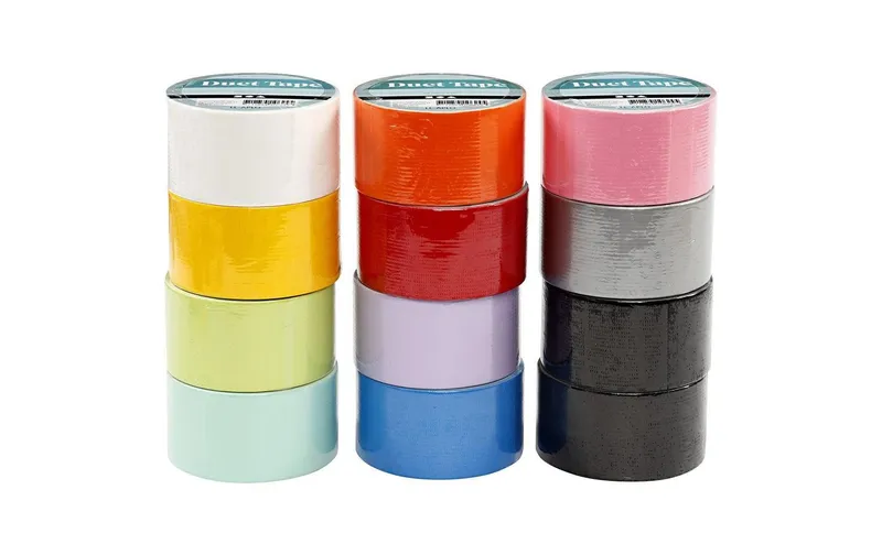 Creativ Company Gewebeband Duct Tape 48 mm x 5 m, multicolore