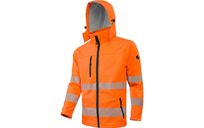 ACE Neon Lite Softshell Warnjacke 4XL Orange