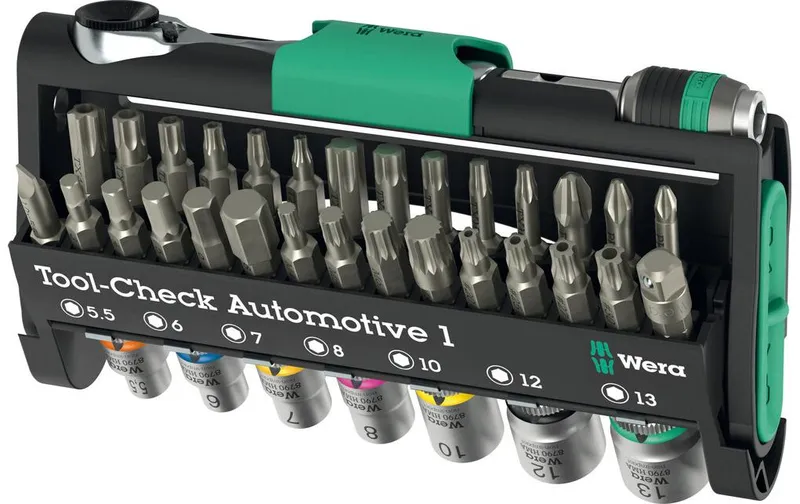 Wera Werkzeug-Set Tool-Check Automotive 1, 38-teilig 38-teilig