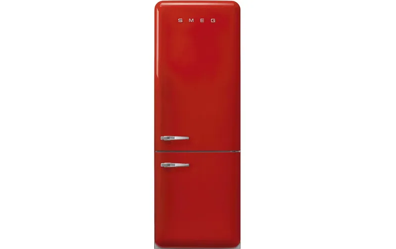 SMEG Kühl-Gefrierkombination FAB38RRD6 red, Rechts