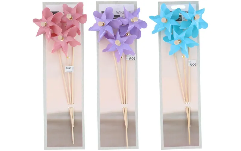 Arti Casa Windrad 3er-Set, assortiert
