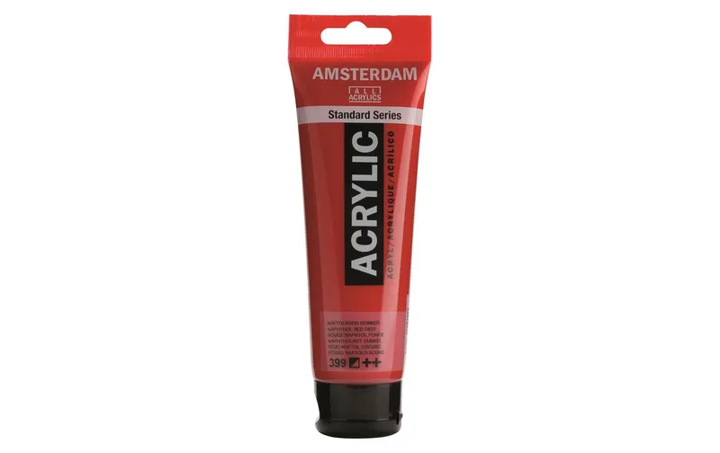 Amsterdam Acrylfarbe Standard 399 Naphtholrotdeck halbdeckend, 120 ml