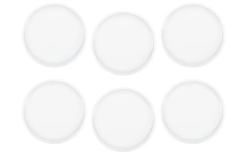 Villeroy & Boch Frühstücks- & Dessertteller Artesano Ø 22 cm, 6 pezzi, bianco