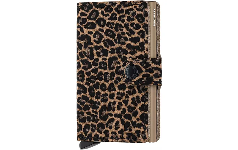 SECRID Portemonnaie Miniwallet Beige/Schwarz