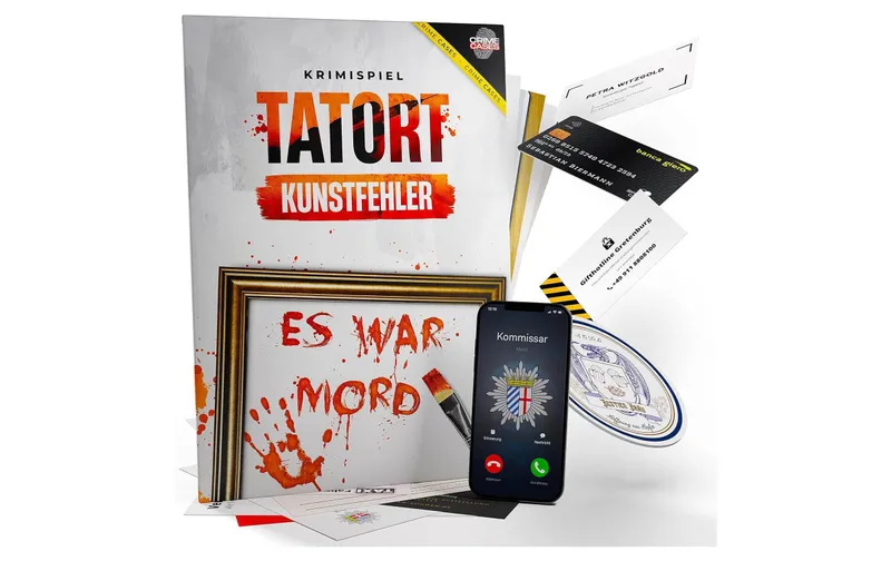 Crime Cases Partyspiel Tatort Kunstfehler-DE