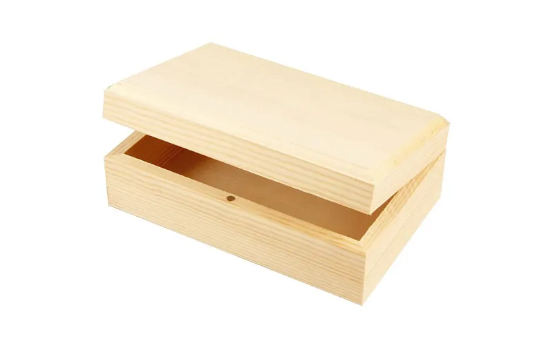 Creativ Company Holzartikel Holzschatulle 14 x 9 x 5 cm 1 pièces
