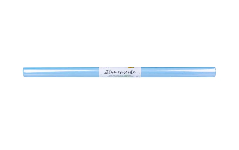 Folia Seidenpapier Blumenseide, 50 x 70 cm Pastellblau