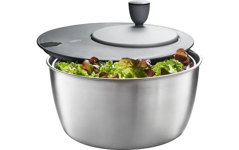 GEFU Salatschleuder redare 25 cm, black/Silber