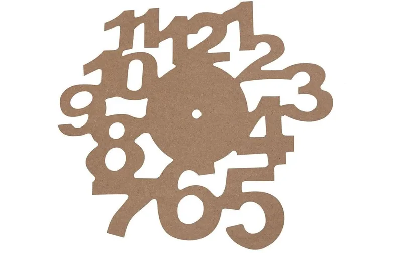 Creativ Company Holzartikel Ziffernblatt 1 pieces