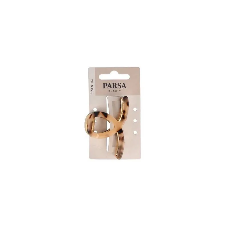 Parsa Beauty Haarklammer Metall T-Shell Gold