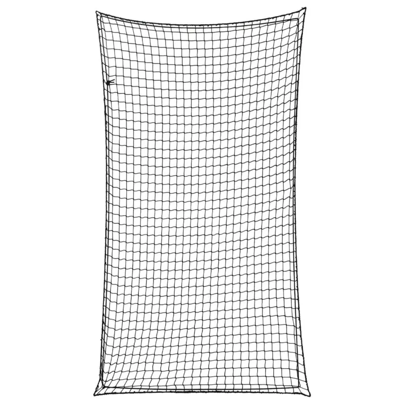 Anhängernetz mit Gummiseil Schwarz 2,7x1,5 m PP