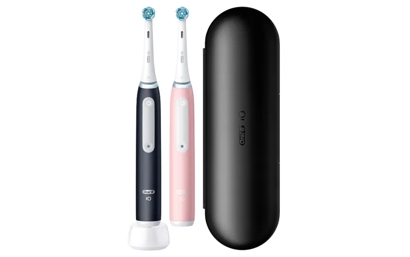 Oral-B Rotationszahnbürste iO Series 3n Duo Matt Black/Blush Pink