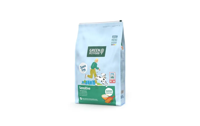 Green Petfood Trockenfutter Sensitive with Insects und Rice 10 kg