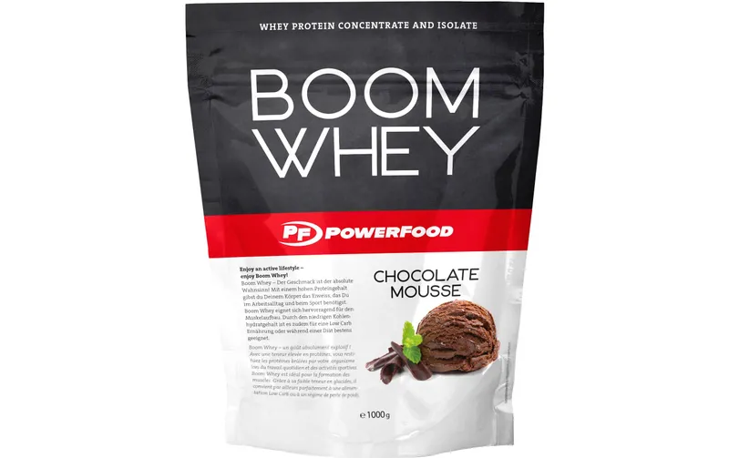 PowerFood Pulver One Boom Whey Schokolade 1000 g
