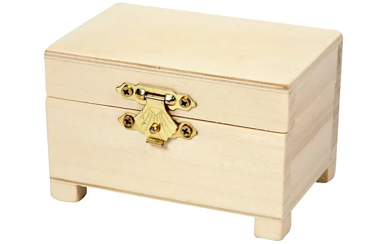 Creativ Company Holzartikel Truhe 1 pezzi