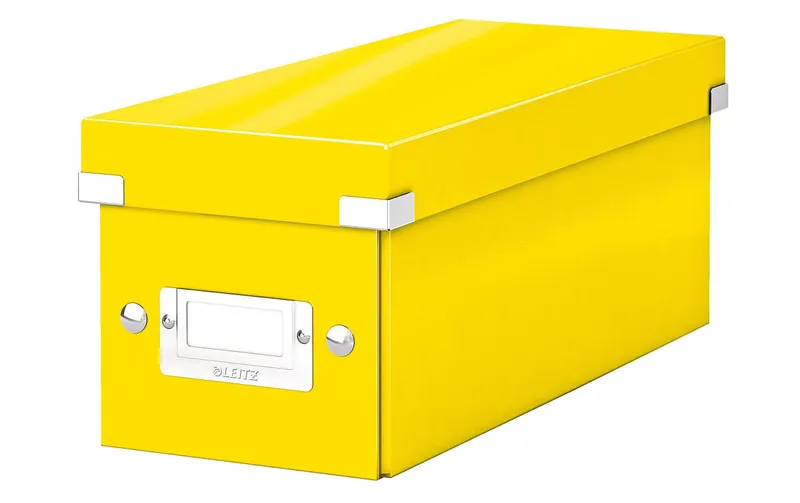 Leitz Aufbewahrungsbox Click & Store WOW CD Gelb