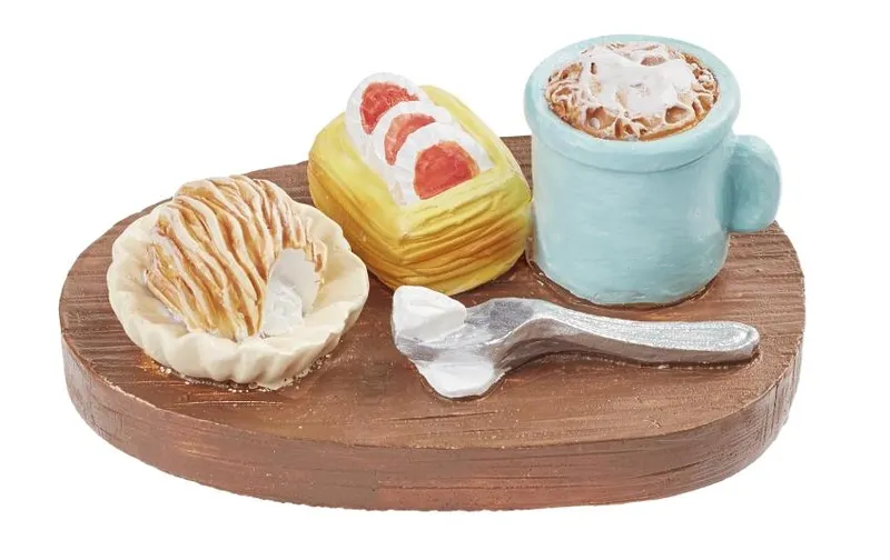 HobbyFun Mini-Utensilien Frühstücks-Brett 4.5 cm