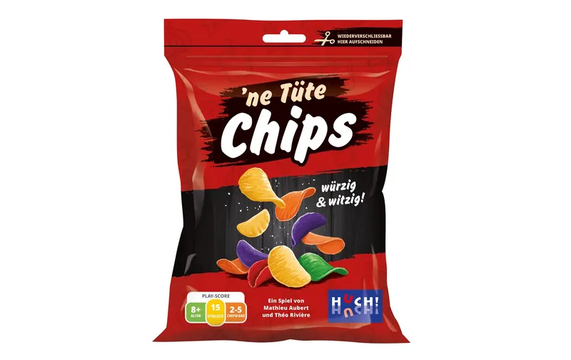 HUCH! Familienspiel Ne Tüte Chips Deutsch