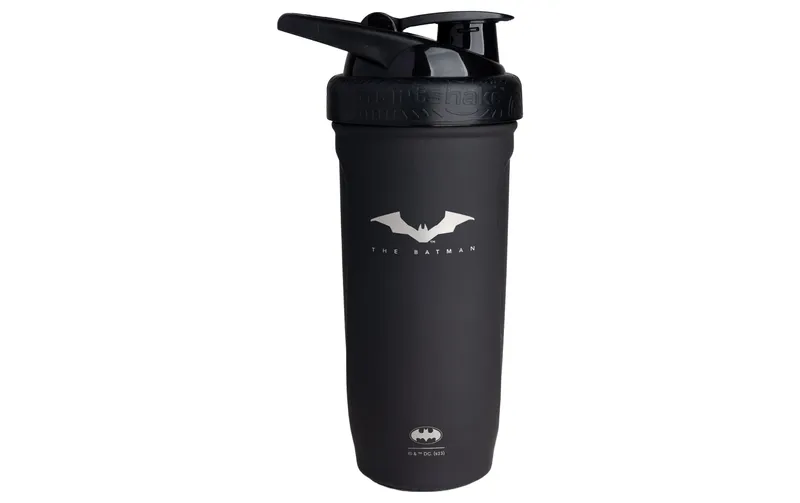 Smartshake Reforce Batman Shaker 900 ml, Schwarz