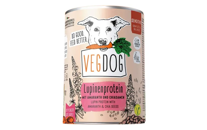 Vegdog Nassfutter Sensitive Lupinenprotein 400 g