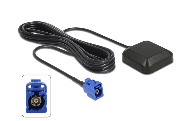 Navilock Antenne GNNS GALILEO GPS Fakra-C Buchse, 5m Kabel