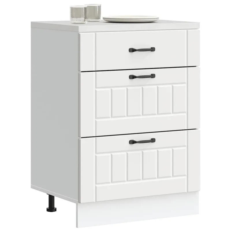 Küchen-Unterschrank Lucca bianco derivato del legno