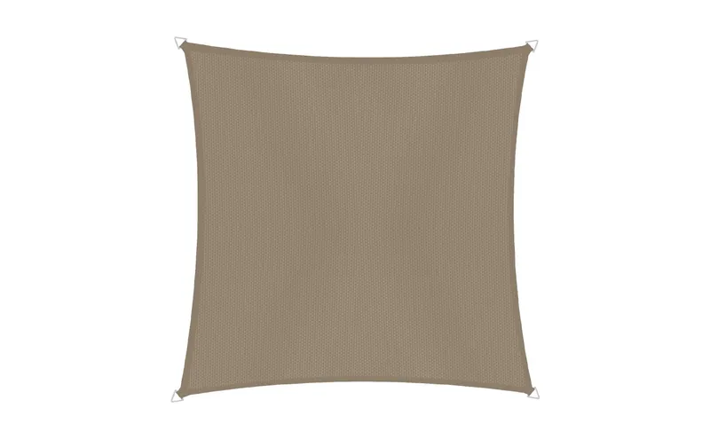 Windhager Sonnensegel Cannes, 5 x 5 m, Dreieckig, Taupe