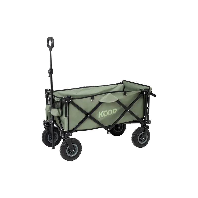 KOOR Leiterwagen mit Luftreifen Kjerre, Grün