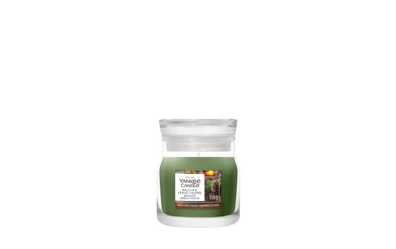 Yankee Candle Signature Duftkerze Balsam & Cedar Signature Small Jar