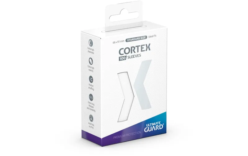 Ultimate Guard Kartenhülle Cortex Sleeves Standardgrösse bianco 100