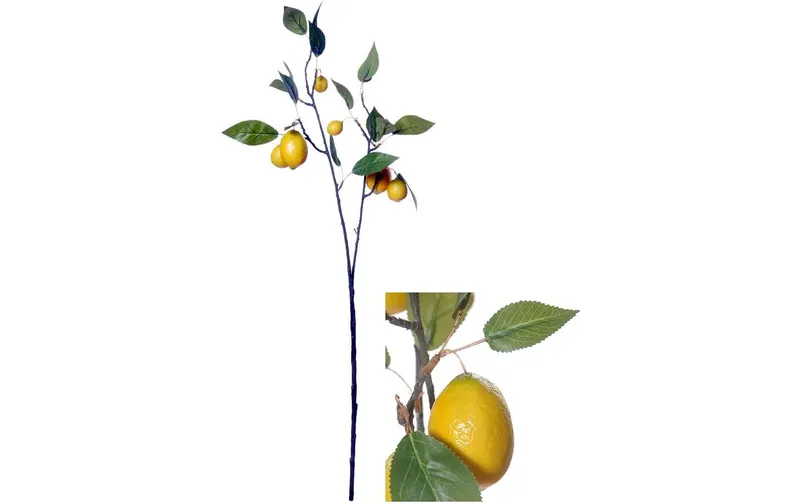 CHALET Kunstblume Zitrone 79 cm